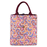 earthsave Insulated Lunch Bag for Office Women & Men (Multicolor) | Eco-Friendly Canvas Tiffin Bags for School, Cotton Drawstring Lunch Bag for Kids| Cloth Lunch Box Bags